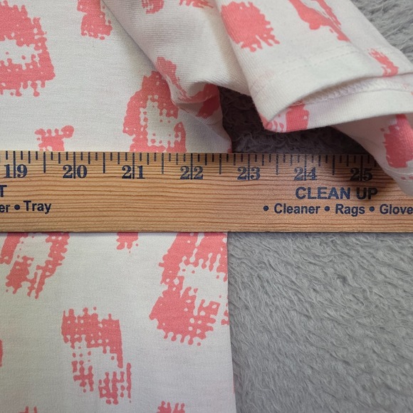 LuLaRoe Top Womens XL Lot of 2 White Animal Print Melissa Tunic Floral Irma Top - Picture 4 of 16